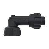 HANSEN POLY FEMALE THREAD ELBOW 25MM x 1/2"