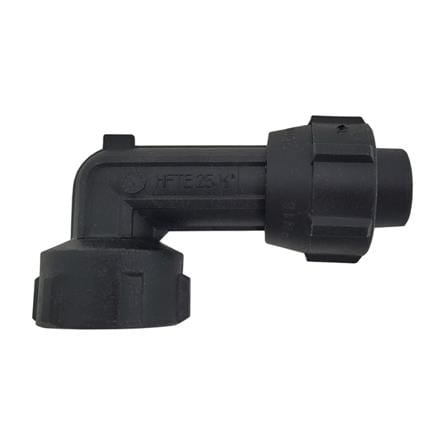 HANSEN POLY FEMALE THREAD ELBOW 25MM x 1/2"