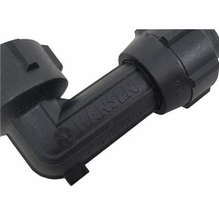 HANSEN POLY FEMALE THREAD ELBOW 25MM x 1/2"