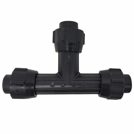 HANSEN POLY FITTING EQUAL TEE 25MM x 25MM