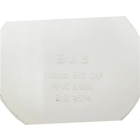 ATKC UPVC FITTINGS END CAP 4" 110MM