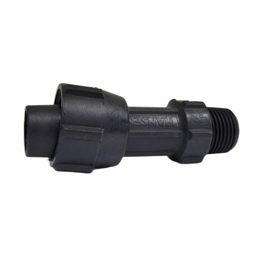 HANSEN FITTING MALE THREADED ADAPOTER 25MM x 1/2"