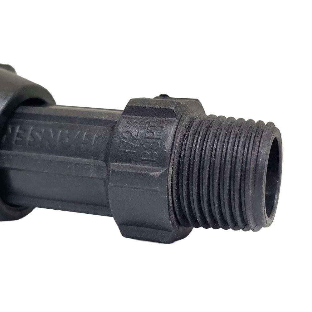HANSEN FITTING MALE THREADED ADAPOTER 25MM x 1/2"