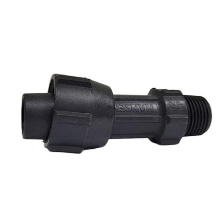 HANSEN FITTING MALE THREADED ADAPOTER 25MM x 1/2"