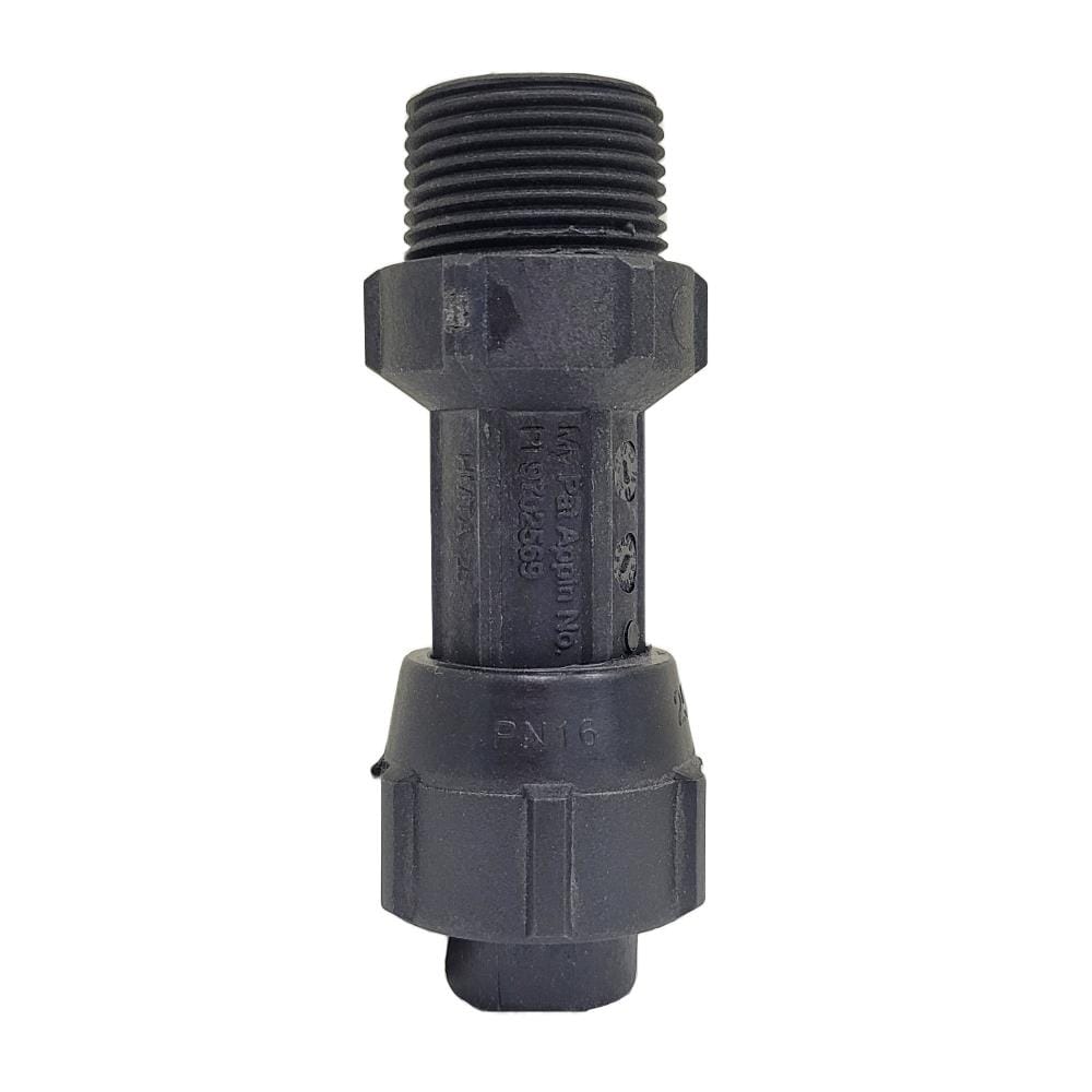 HANSEN POLY FITTING MALE THREAD ADAPTOR 25MM x 3/4"