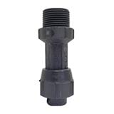 HANSEN POLY FITTING MALE THREAD ADAPTOR 25MM x 3/4"