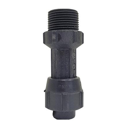 HANSEN POLY FITTING MALE THREAD ADAPTOR 25MM x 3/4"