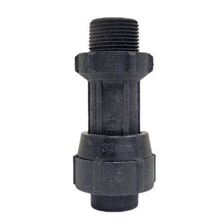 HANSEN FITTING MALE THREAD ADAPTOR 32MM x 3/4"