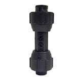 HANSEN POLY FITTING STRAIGHT EQUAL COUPLING 20MM x 20MM