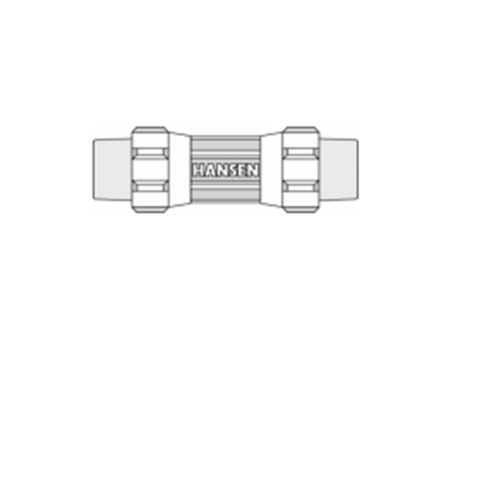 HANSEN FITTING POLY EQUAL COUPLING 32MM x 32MM