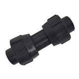 HANSEN FITTING POLY EQUAL COUPLING 32MM x 32MM