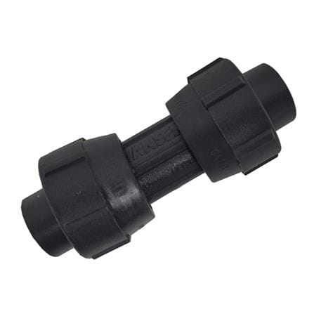 HANSEN FITTING POLY EQUAL COUPLING 32MM x 32MM