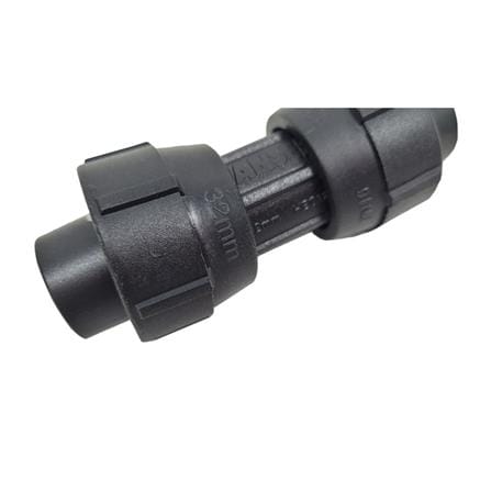 HANSEN FITTING POLY EQUAL COUPLING 32MM x 32MM