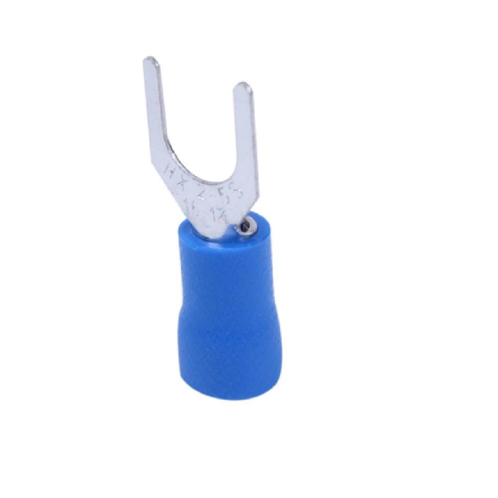 CONNECTOR FORK 5.3MM BLUE 12S ZEATAR