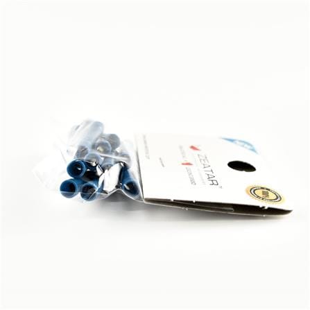 CONNECTOR BUTT 2.3MM BLUE 12S ZEATAR