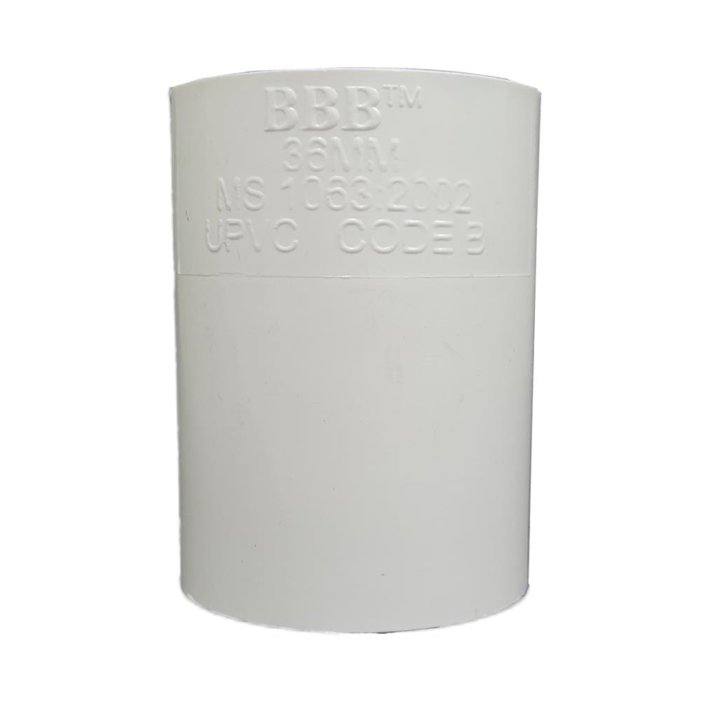 ATKC UPVC FITTINGS STRAIGHT COUPLING 1 1/4" 32MM