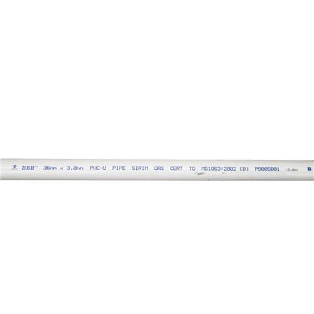 UPVC PIPE 1 1/4" (36MM) x 2.9M BBB