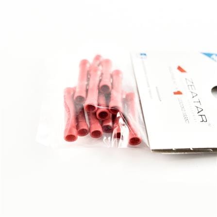 CONNECTOR BUTT 1.7MM RED 12S ZEATAR