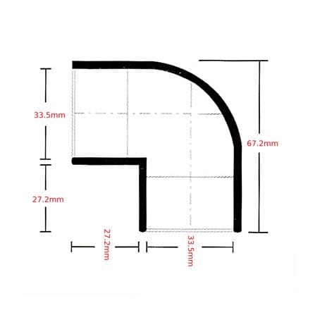ATKC PVC FITTING EQUAL ELBOW 1" (25MM)