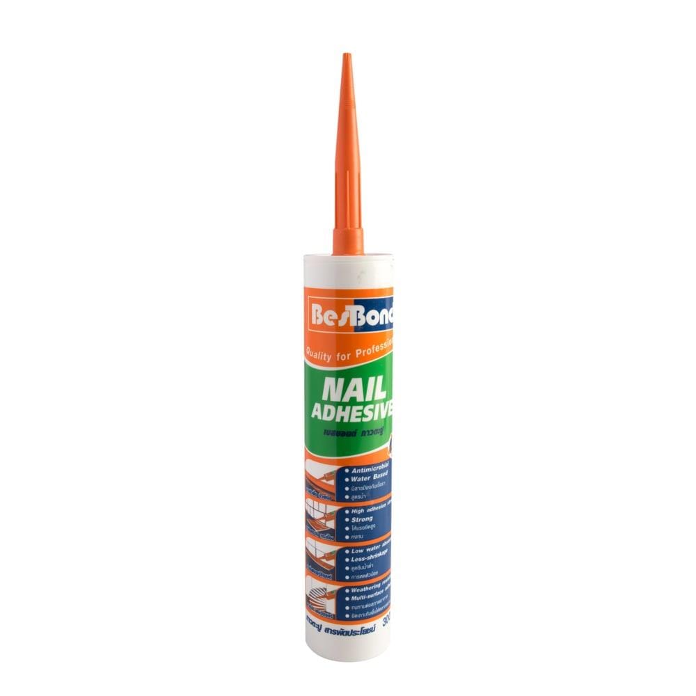 WATER-BASED NAIL ADHESIVE BESBOND 300ML WHIITE