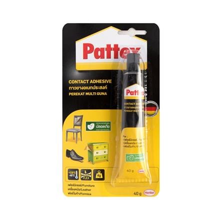 MULTIPURPOSE RUBBER GLUE PATTEX PT-CA-40Y 40G