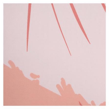 POLYESTER SHOWER CURTAIN MOYA SC3461A FEATHER 180x180CM.
