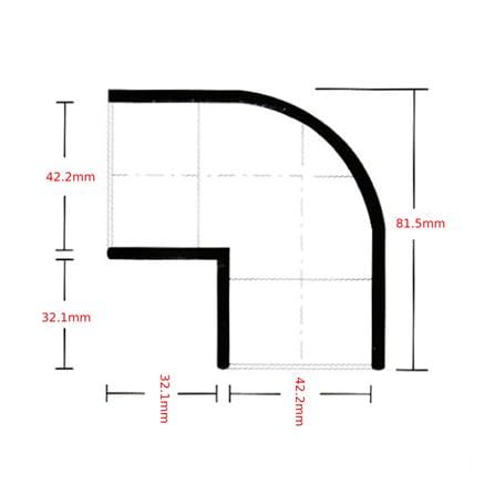 ATKC PVC FITTING EQUAL ELBOW ( SWV) 1 1/4" (32MM)