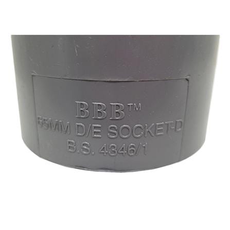 ATKC PVC FITTING D/E SOCKET (THICK) 2 1/2" 65MM