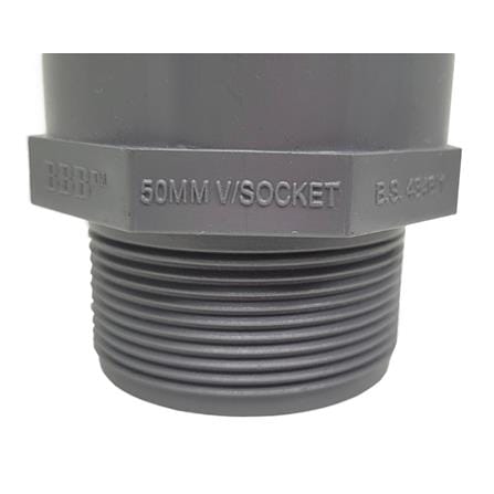 ATKC PVC FITTING VALVE SOCKET 2" (50MM)