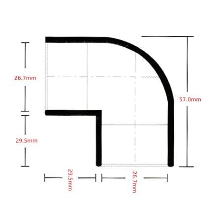 ATKC PVC FITTING EQUAL ELBOW 3/4" (20MM)
