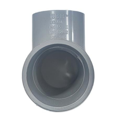 ATKC PVC FITTING EQUAL TEE 1 1/2" (40MM)
