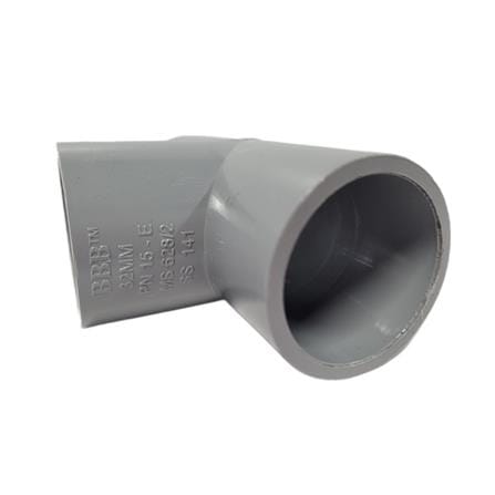 ATKC PVC FITTING EQUAL TEE 1 1/4" (32MM)