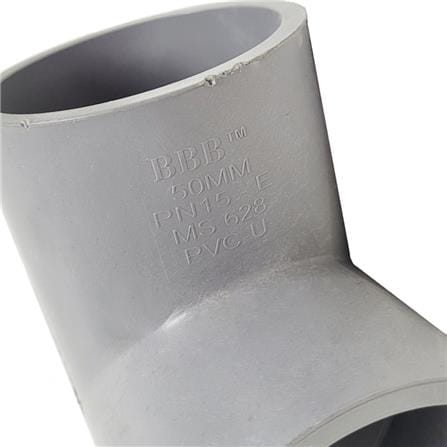 ATKC PVC FITTINNG EQUAL TEE 2" (50MM)