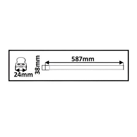 BASIC LAMP SET LEDT5106 AREX PC BASIC 60CM