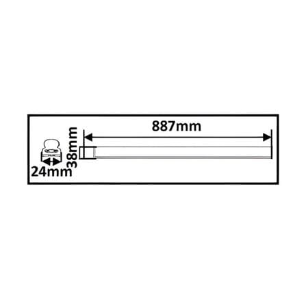 BASIC LAMP SET LED T5 - 14W 3F 6500K AREX