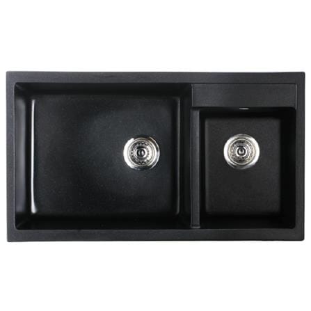 HAUSTERN TM GRANITE SINK 2BOWL STARKER 623BK 86CM
