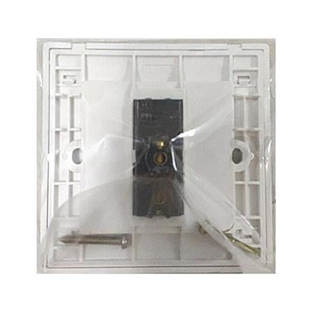 SELAMAT 10A 250V 1 GANG BELL SWITCH MQ8101-BELL WHITE