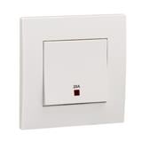 SELAMAT 20A 250V 1 GANG DOUBLE POLE SWITCH MQ8101-20A WHITE