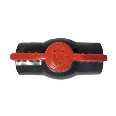 ATKC PVC COMPACT BALL VALVE 3/4" THREAD END
