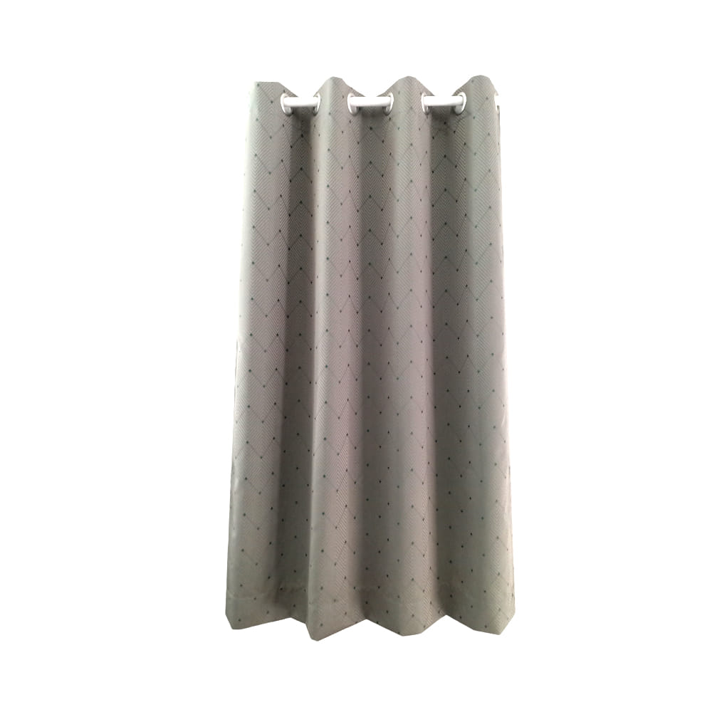 HLS ZOOMA EYELET CURTAIN 140X250 GREEN