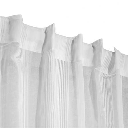HLS TEMPO SHEER CURTAIN 150X220 WHITE