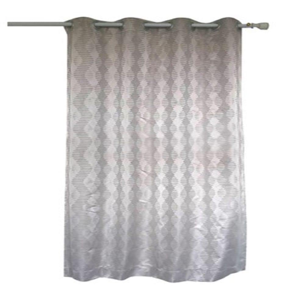 EYELET CURTAIN HOME LIVING STYLE GUS 135X220CM BROWN
