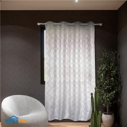 EYELET CURTAIN HOME LIVING STYLE GUS 135X220CM BROWN