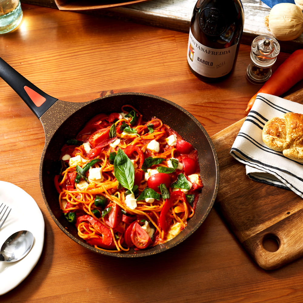 AIMEDIA JAPAN FRYPAN IH GOLD MARBLE 100K 26CM