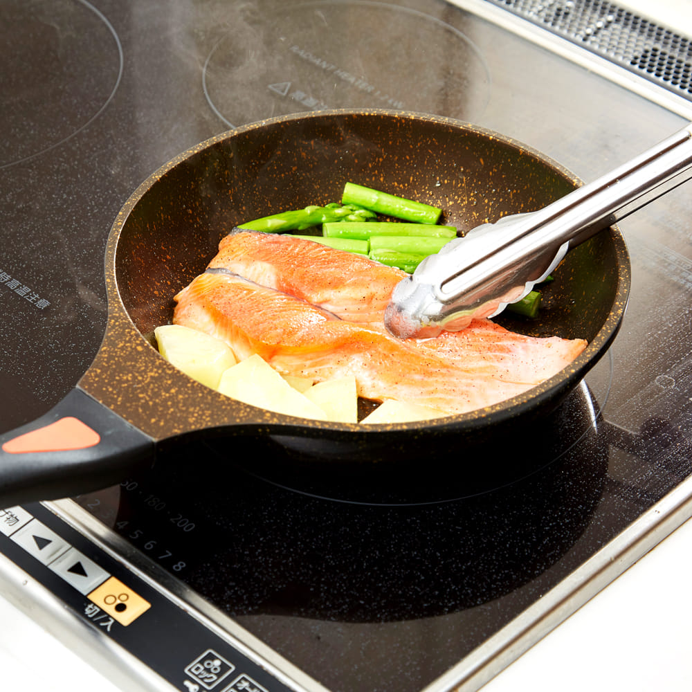 AIMEDIA JAPAN FRYPAN IH GOLD MARBLE 100K 26CM