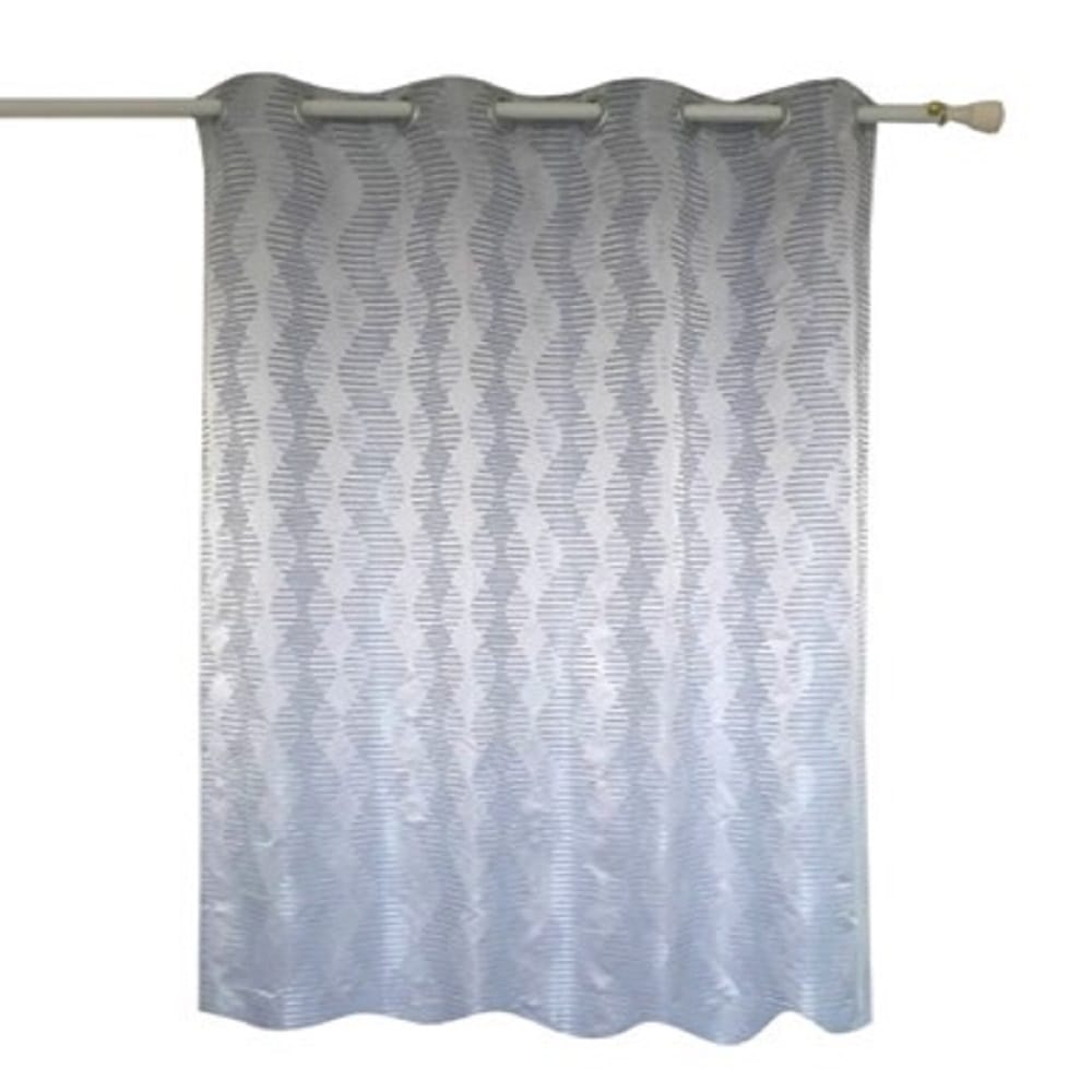 HLS GUS EYELET CURTAIN 135x250 CYAN
