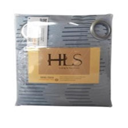 HLS GUS EYELET CURTAIN 135x250 CYAN