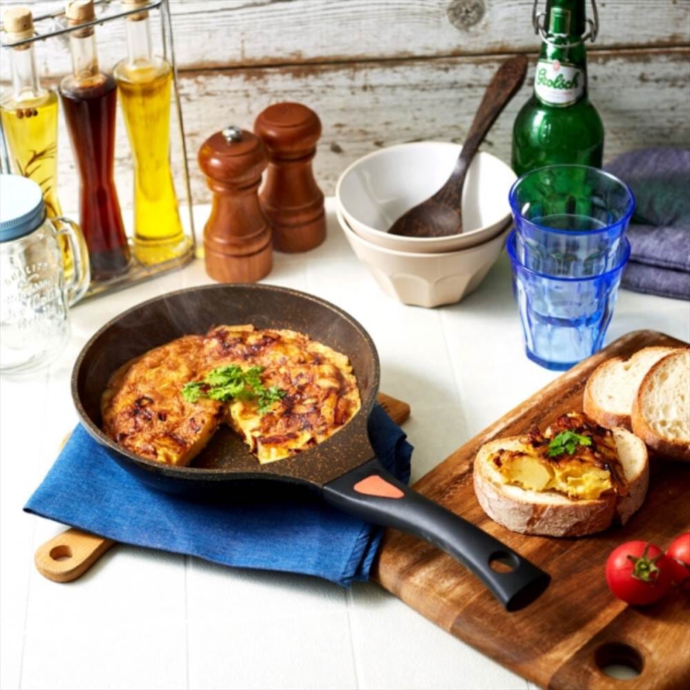 AIMEDIA JAPAN FRYPAN IH GOLD MARBLE 100K 20CM