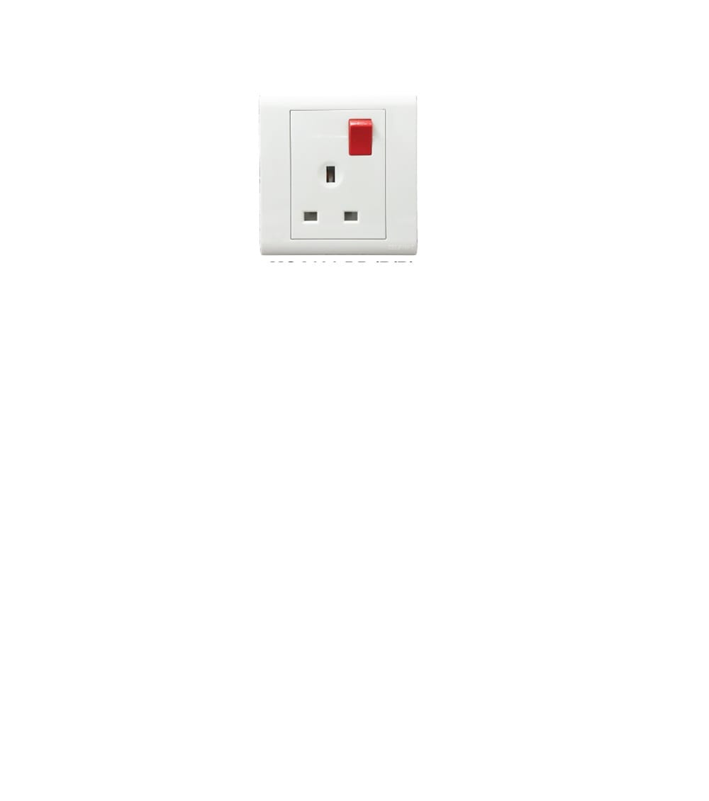 SELAMAT 13A 1G SWITCH SCKT RED MQ8131_RR