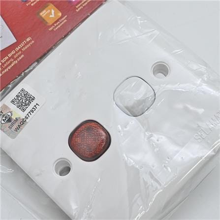 20A 1 GANG DOUBLE POLE SWITCH SELAMAT 2K102-20A